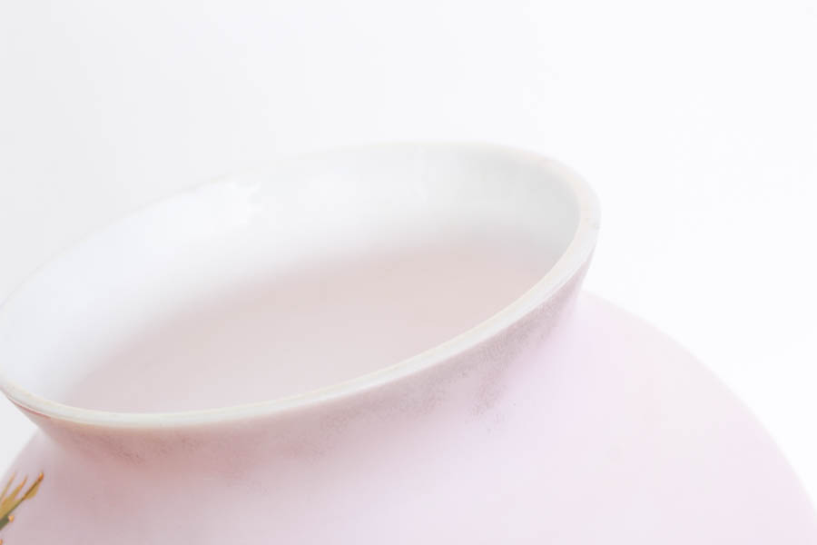 Hand-Painted Porcelain Vase