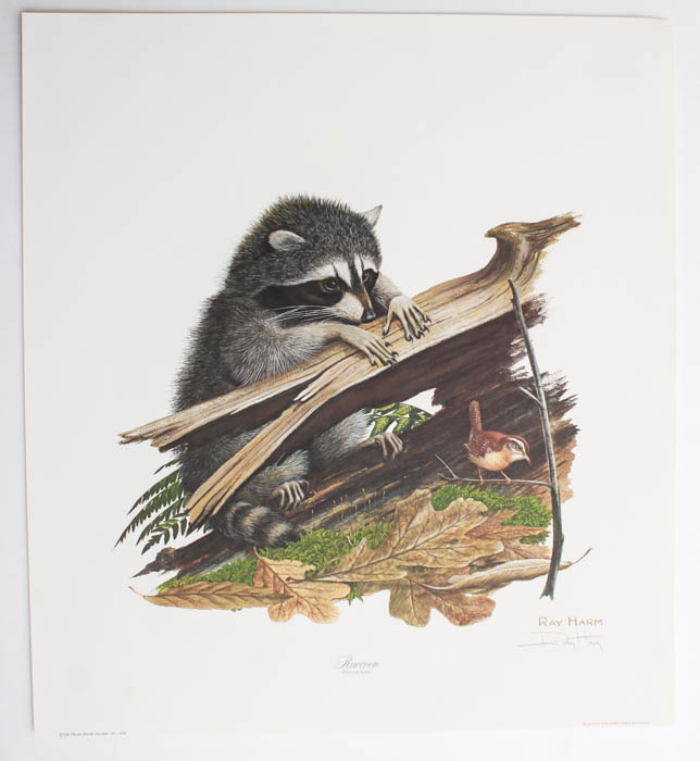 Five Signed Ray Harm Prints