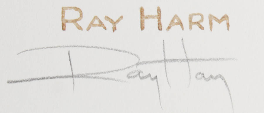 Five Signed Ray Harm Prints