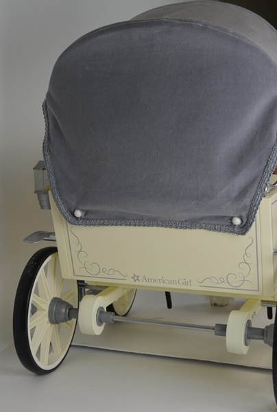 18" American Girl Doll "Isabelle" and Pretty City Carriage