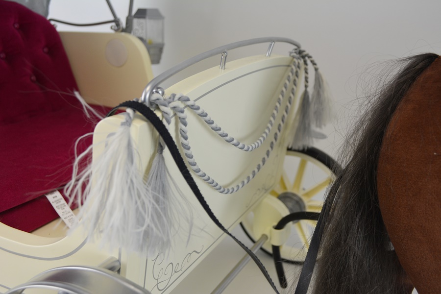 18" American Girl Doll "Isabelle" and Pretty City Carriage