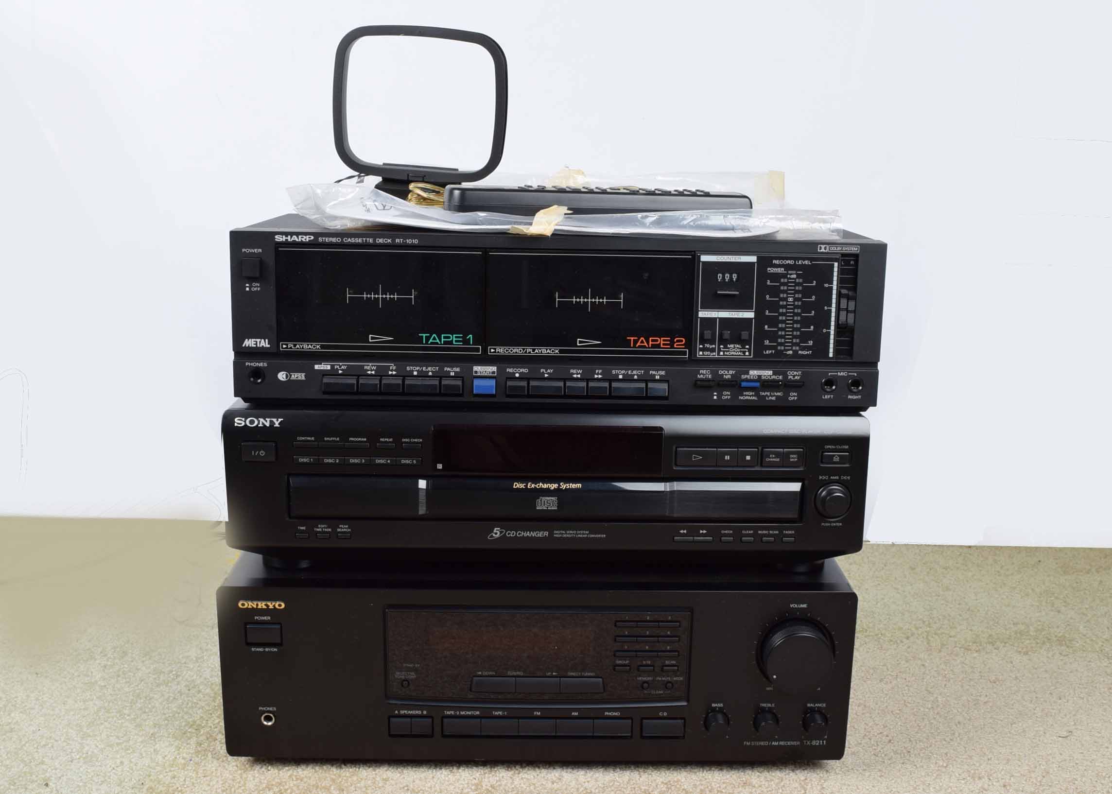 Trio of Stereo Components