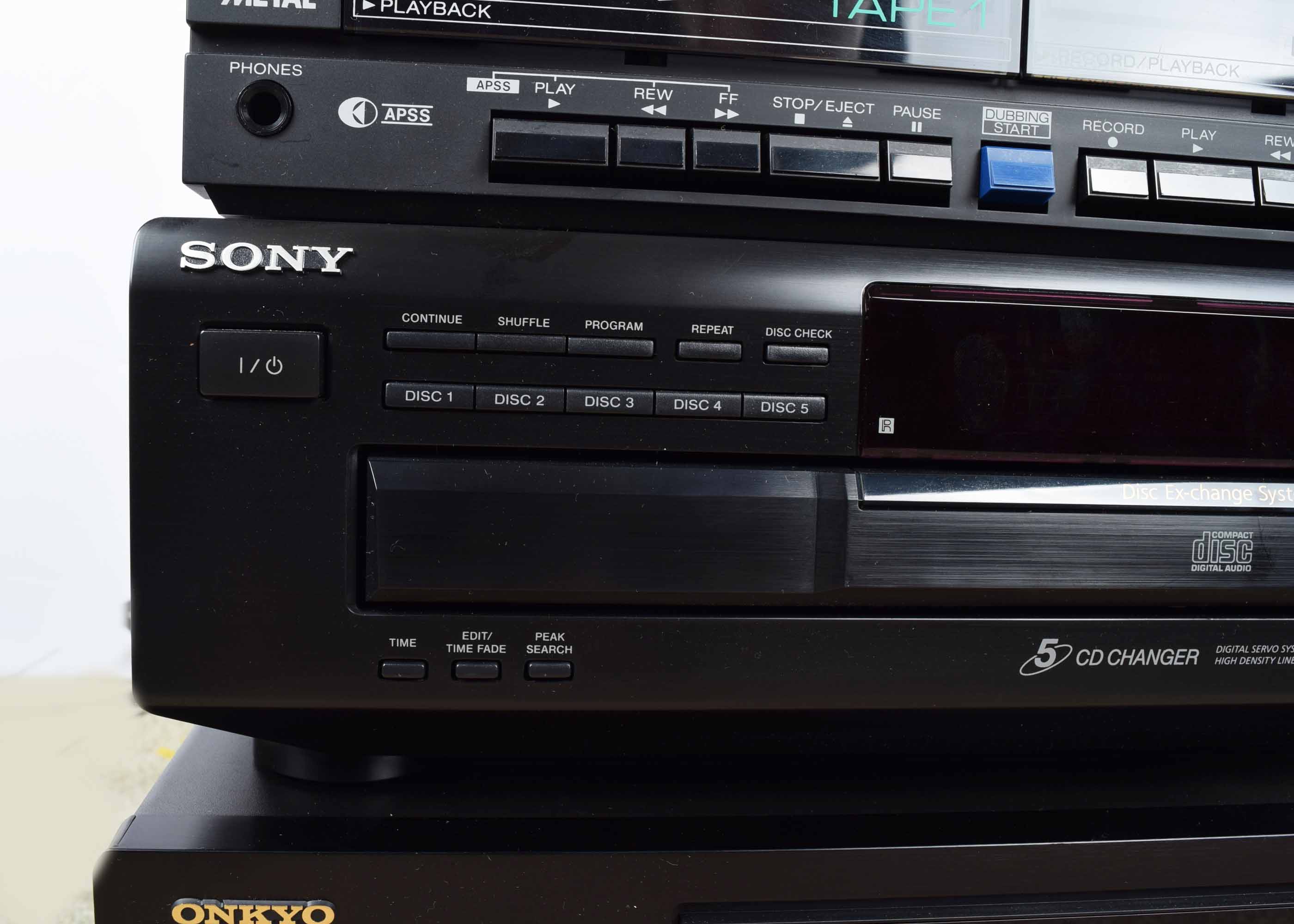 Trio of Stereo Components