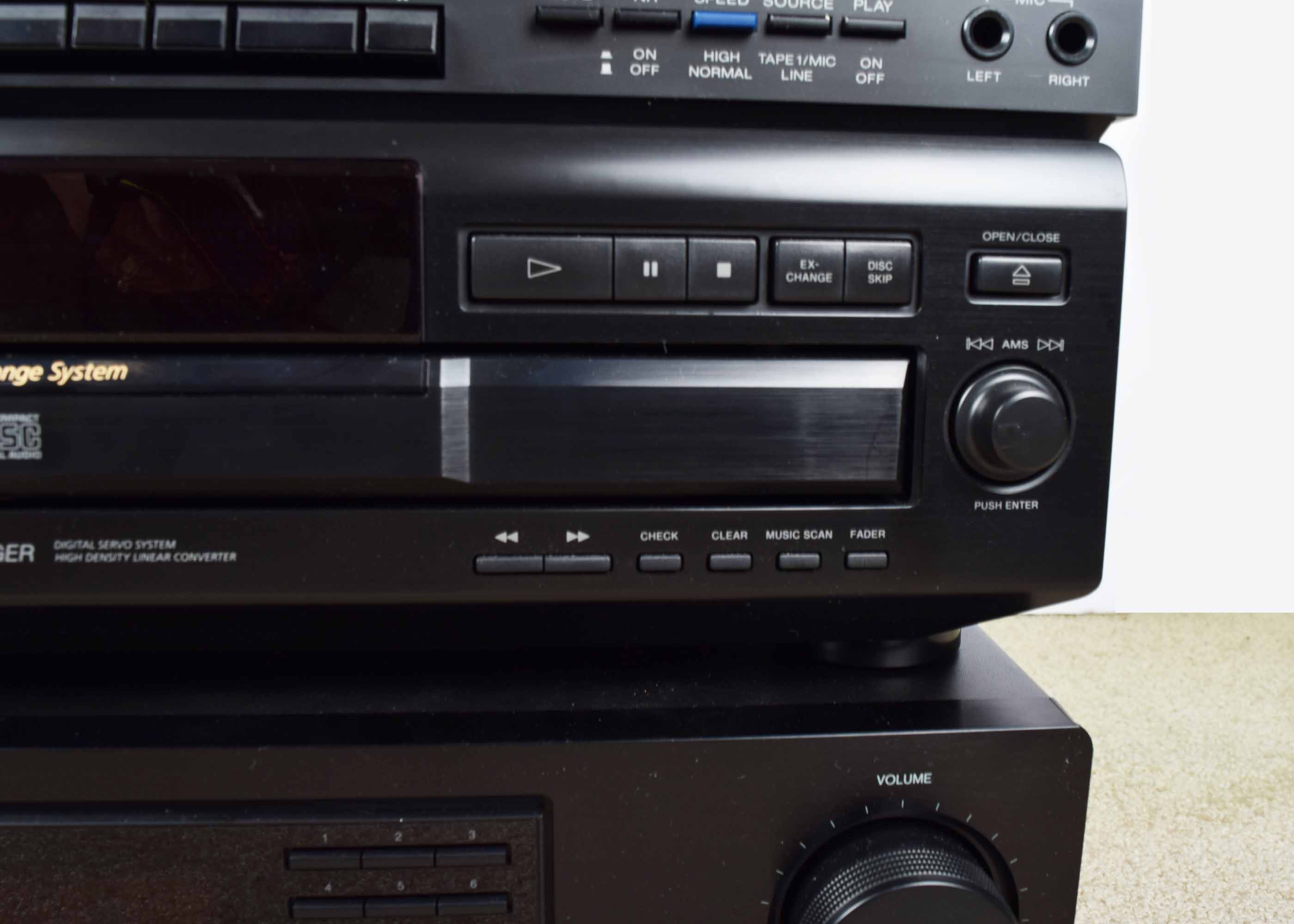 Trio of Stereo Components