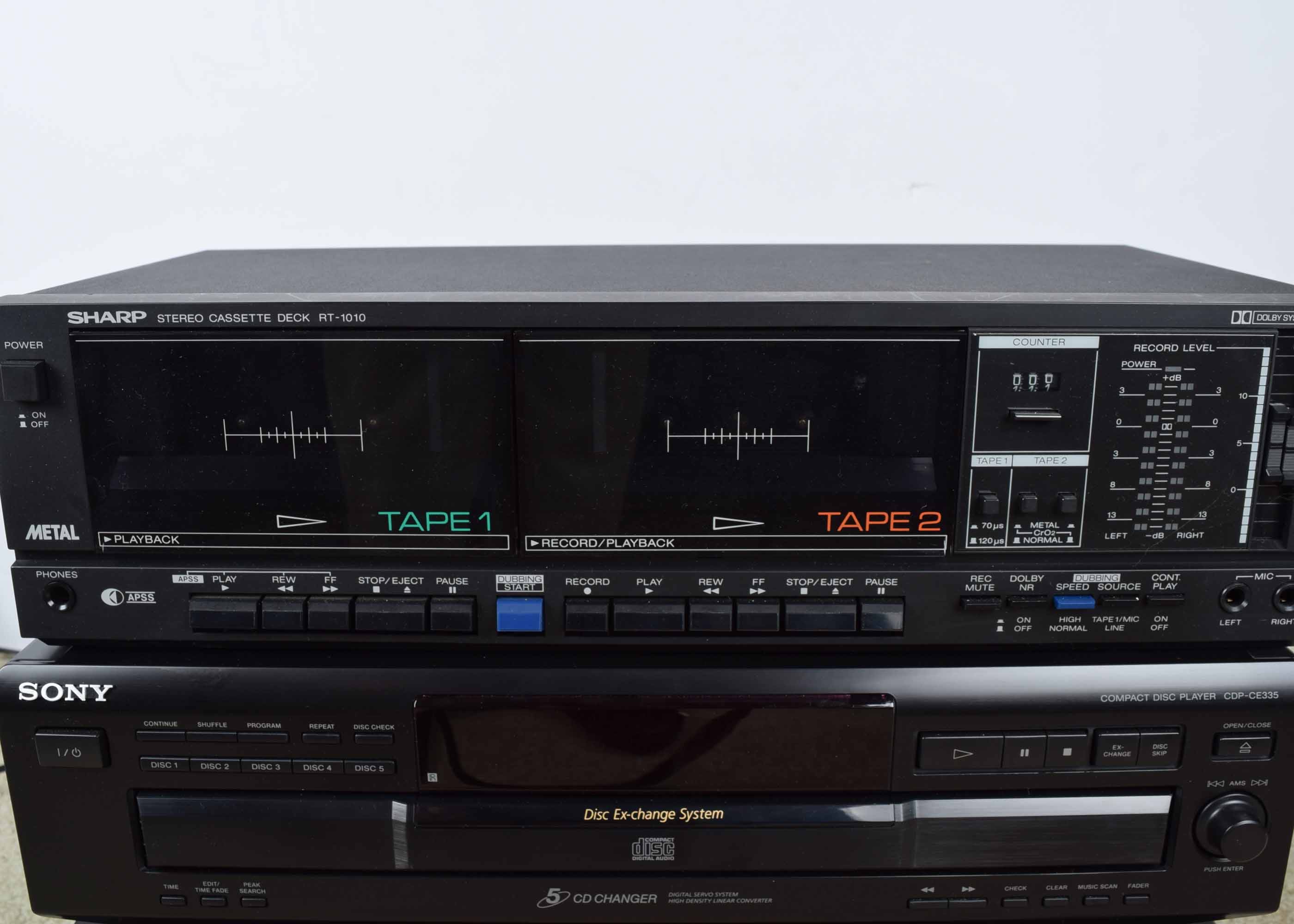 Trio of Stereo Components