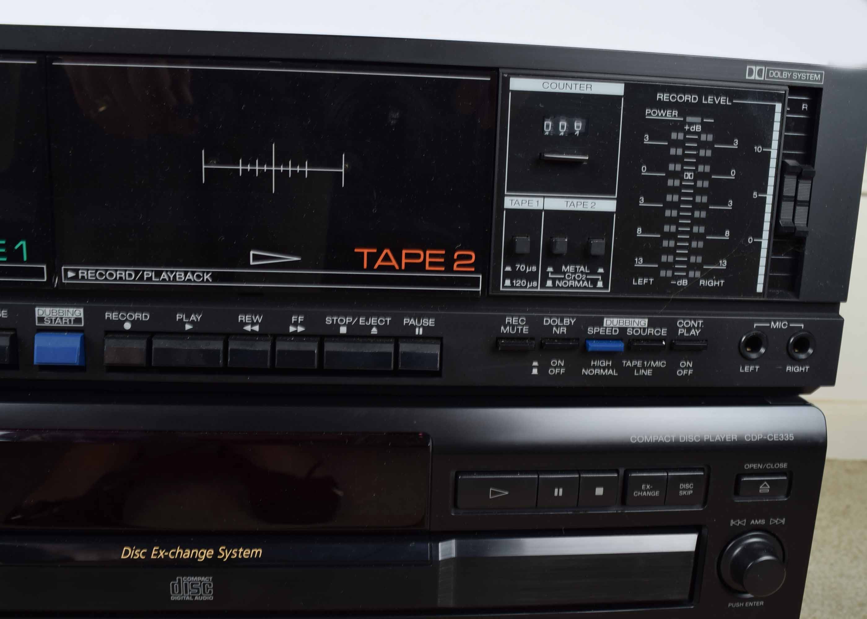 Trio of Stereo Components