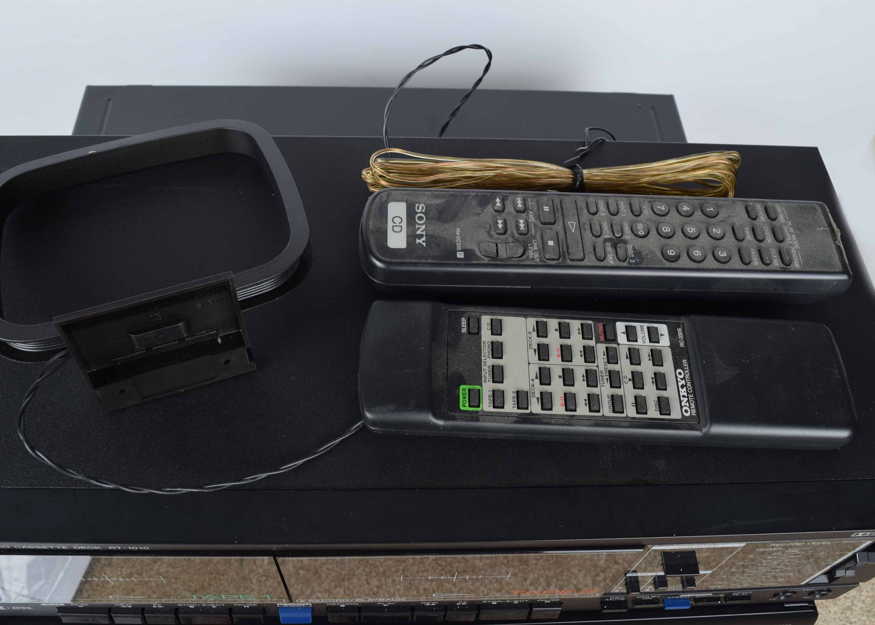 Trio of Stereo Components