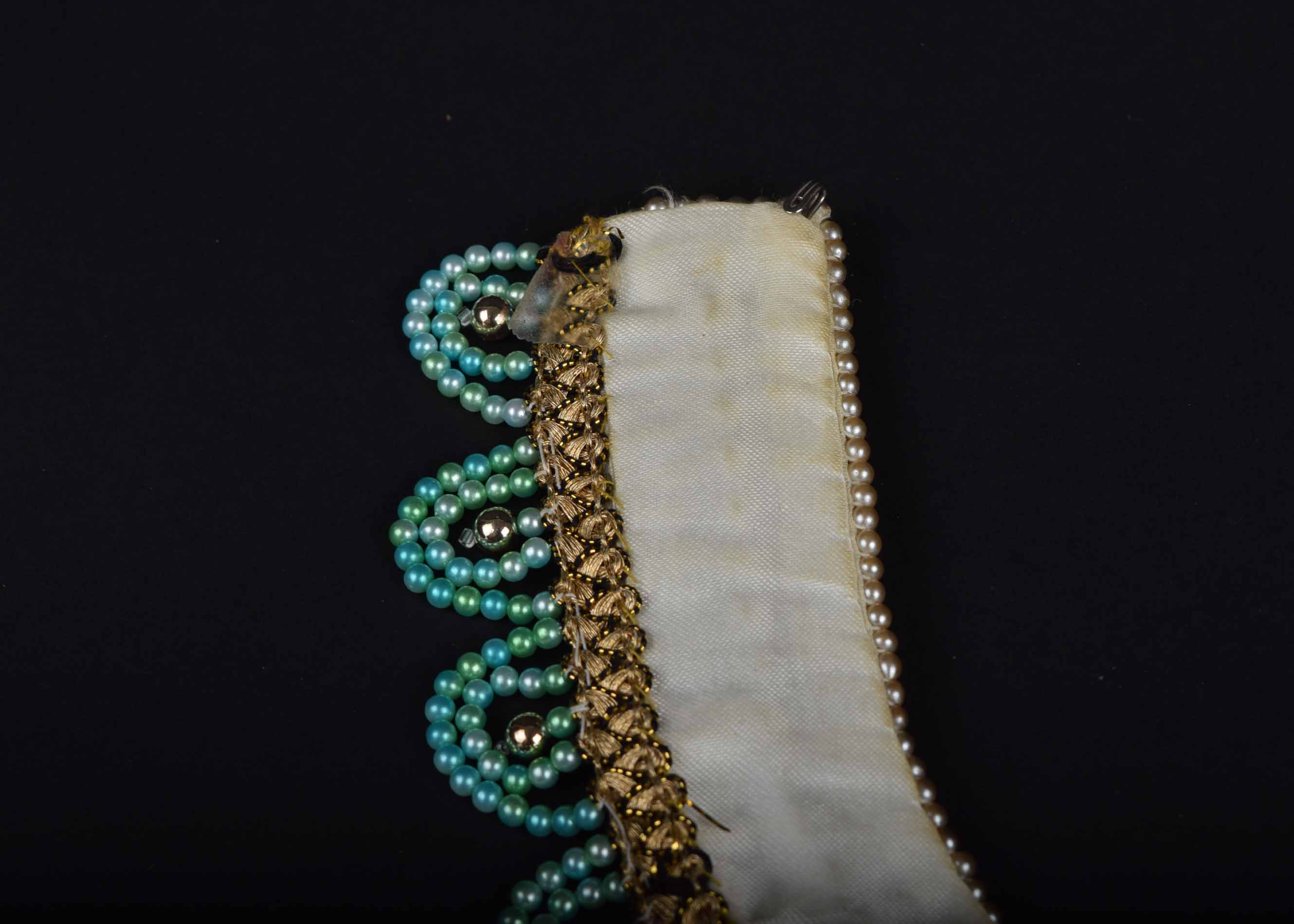 Pair of Vintage Faux Pearl Collars