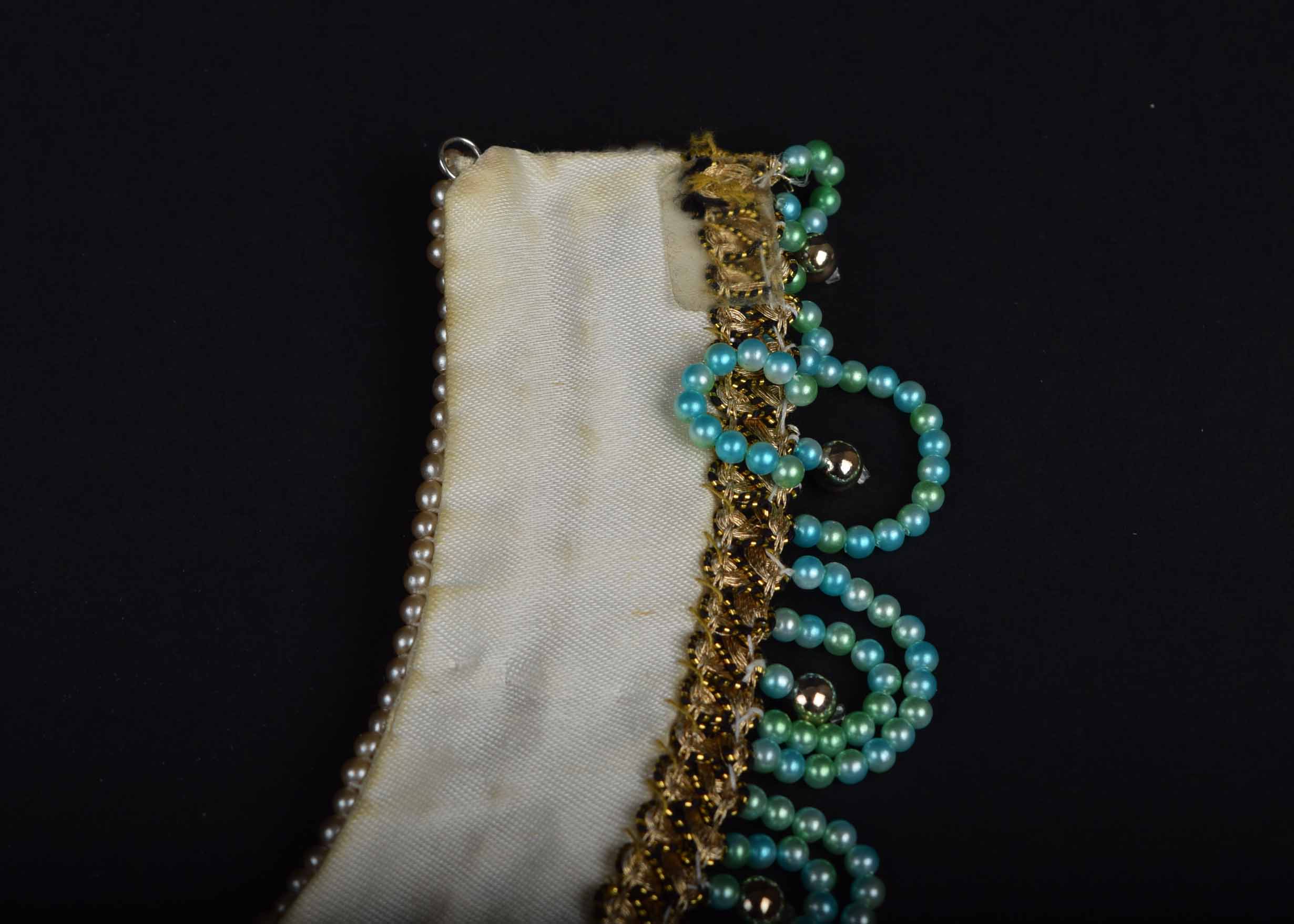 Pair of Vintage Faux Pearl Collars