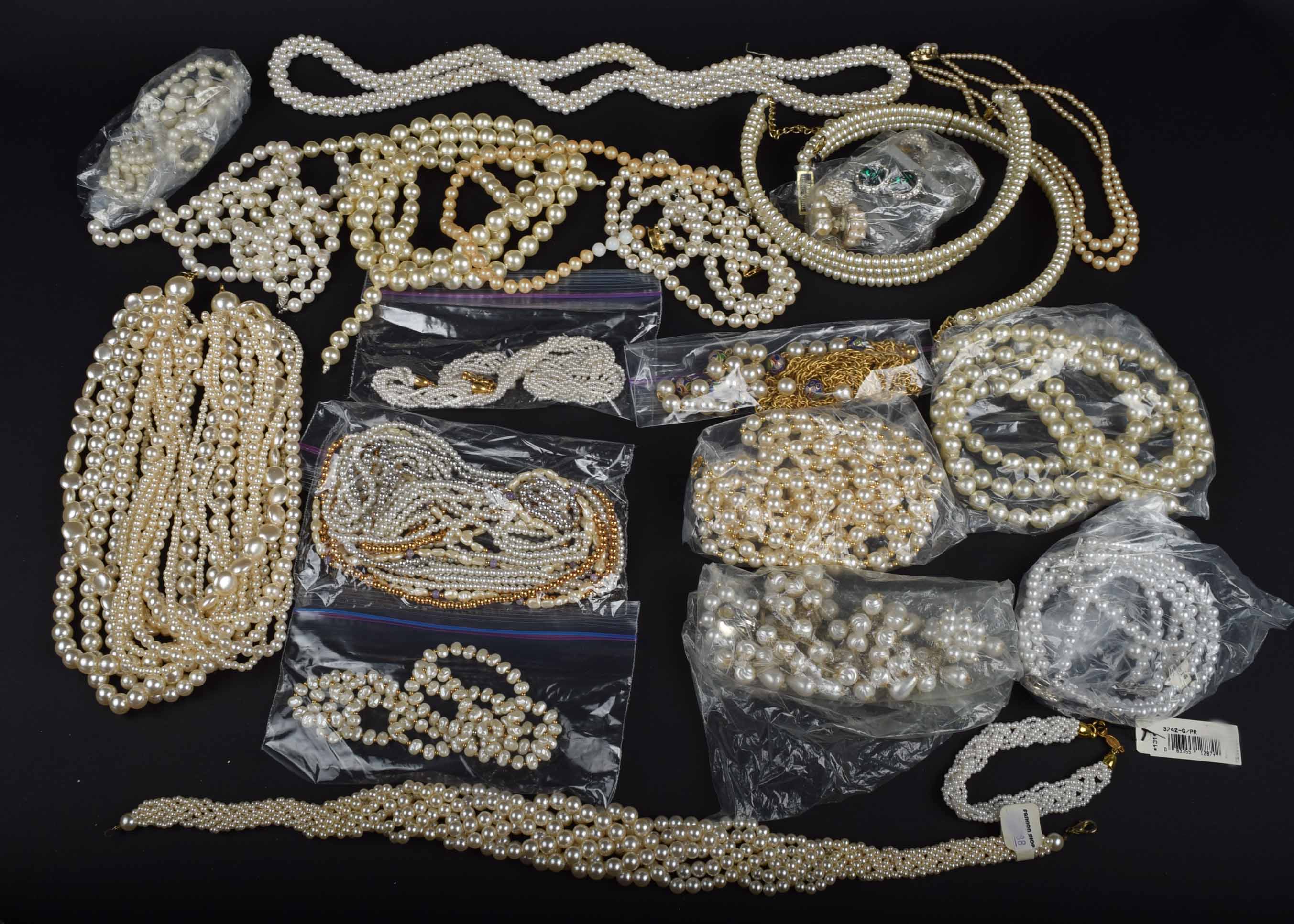 Women's Faux Pearl Jewelry Collection