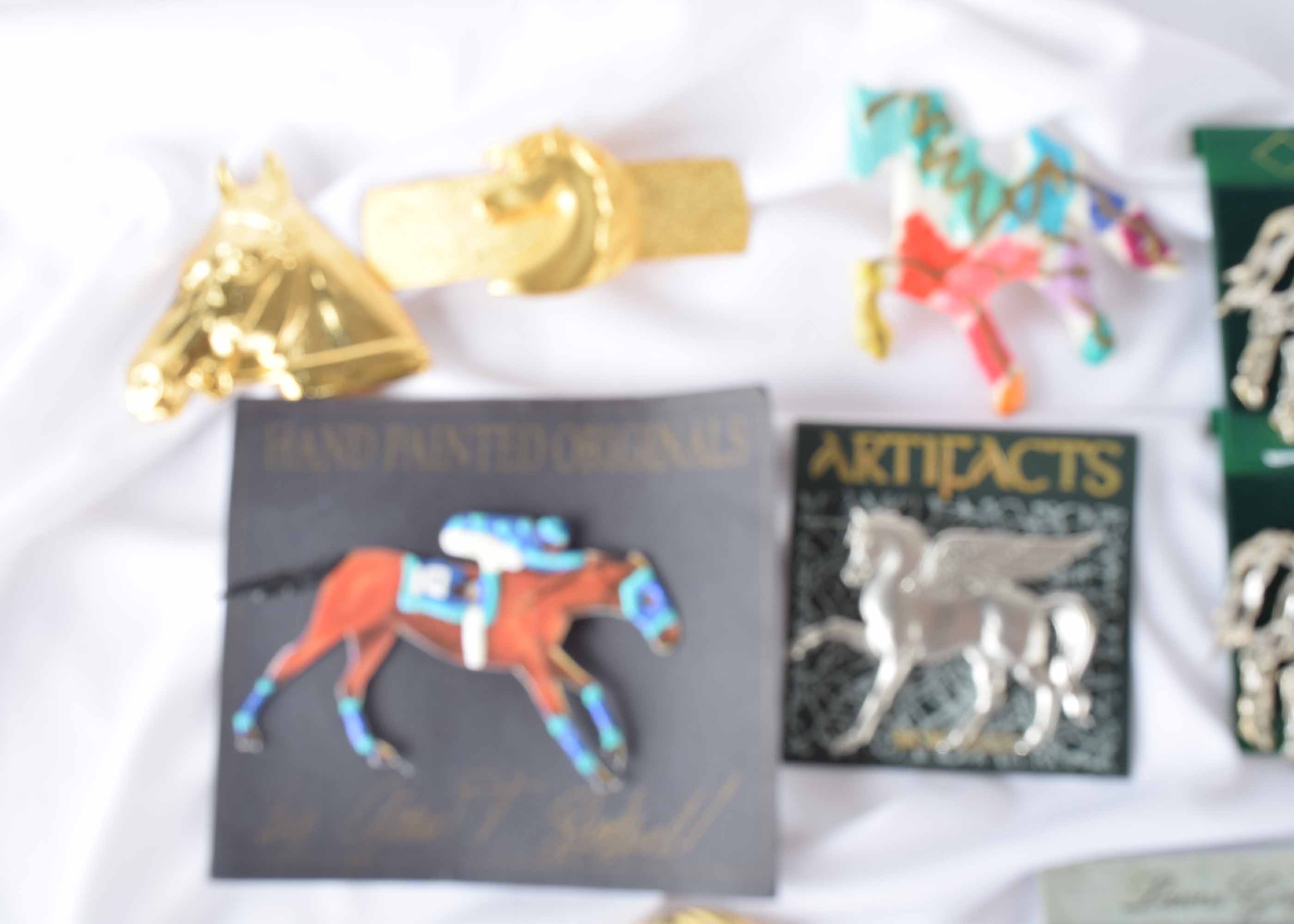 Women's Kentucky Derby Themed Costume Jewelry Assortment