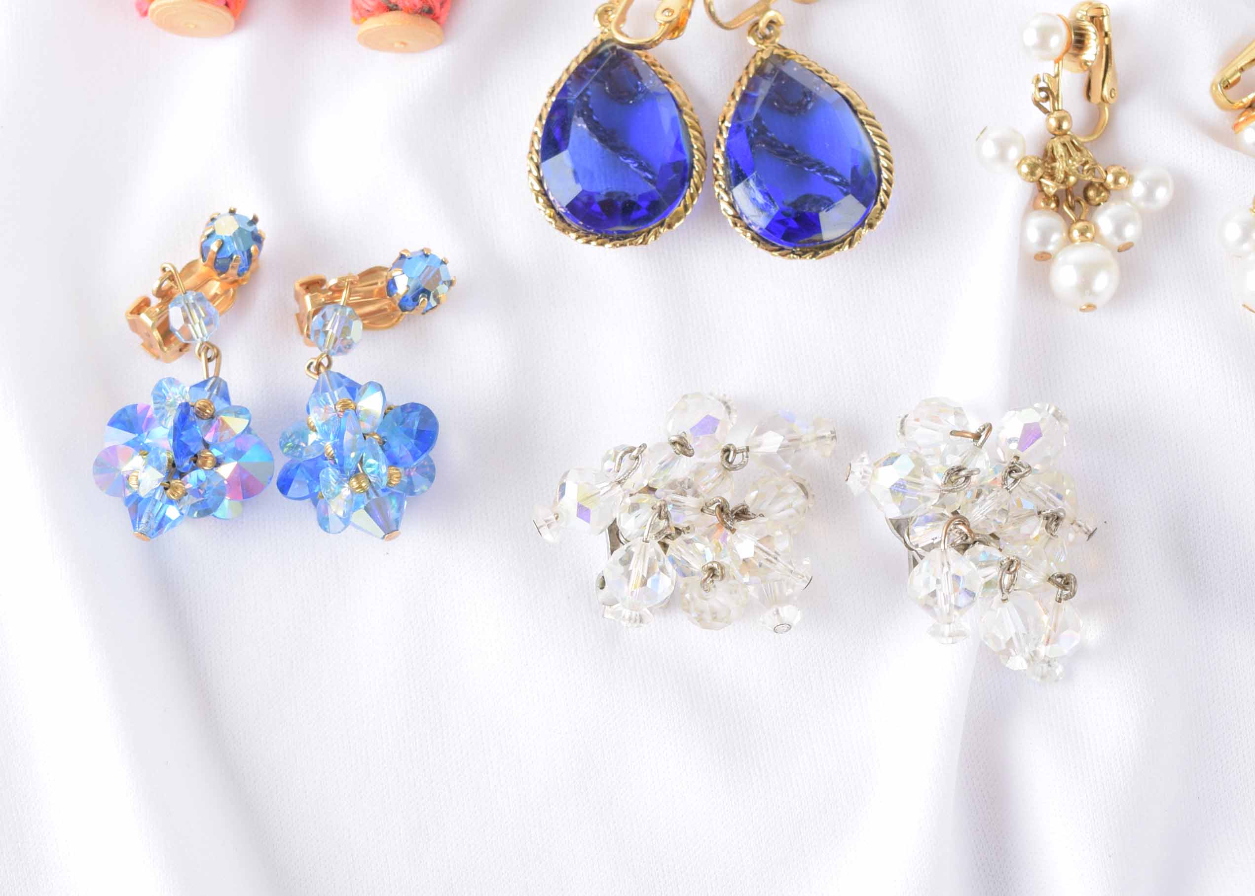 Vintage Women's Clip and Screw Back Earring Collection