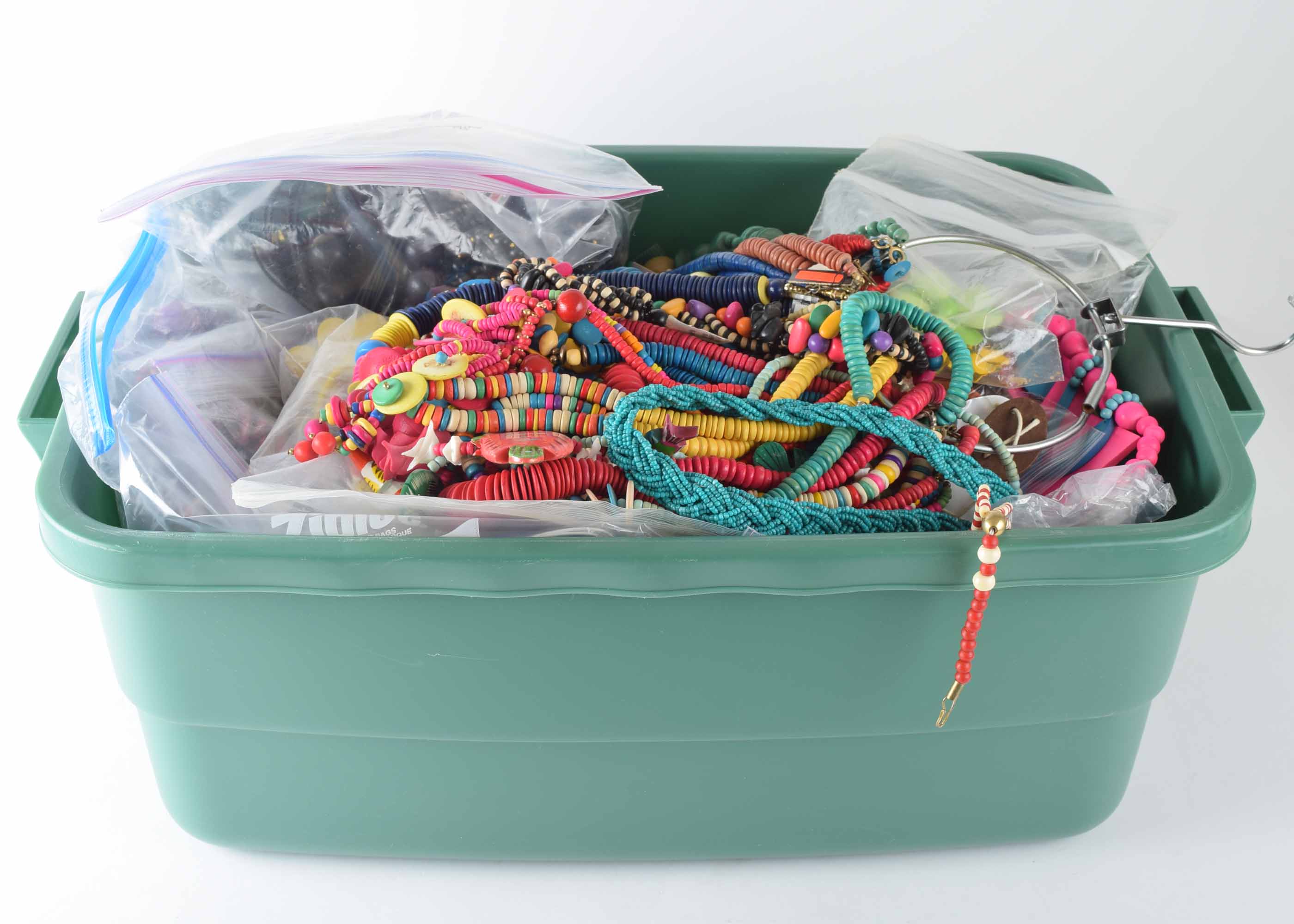 Colorful 1980's Chunky Jewelry