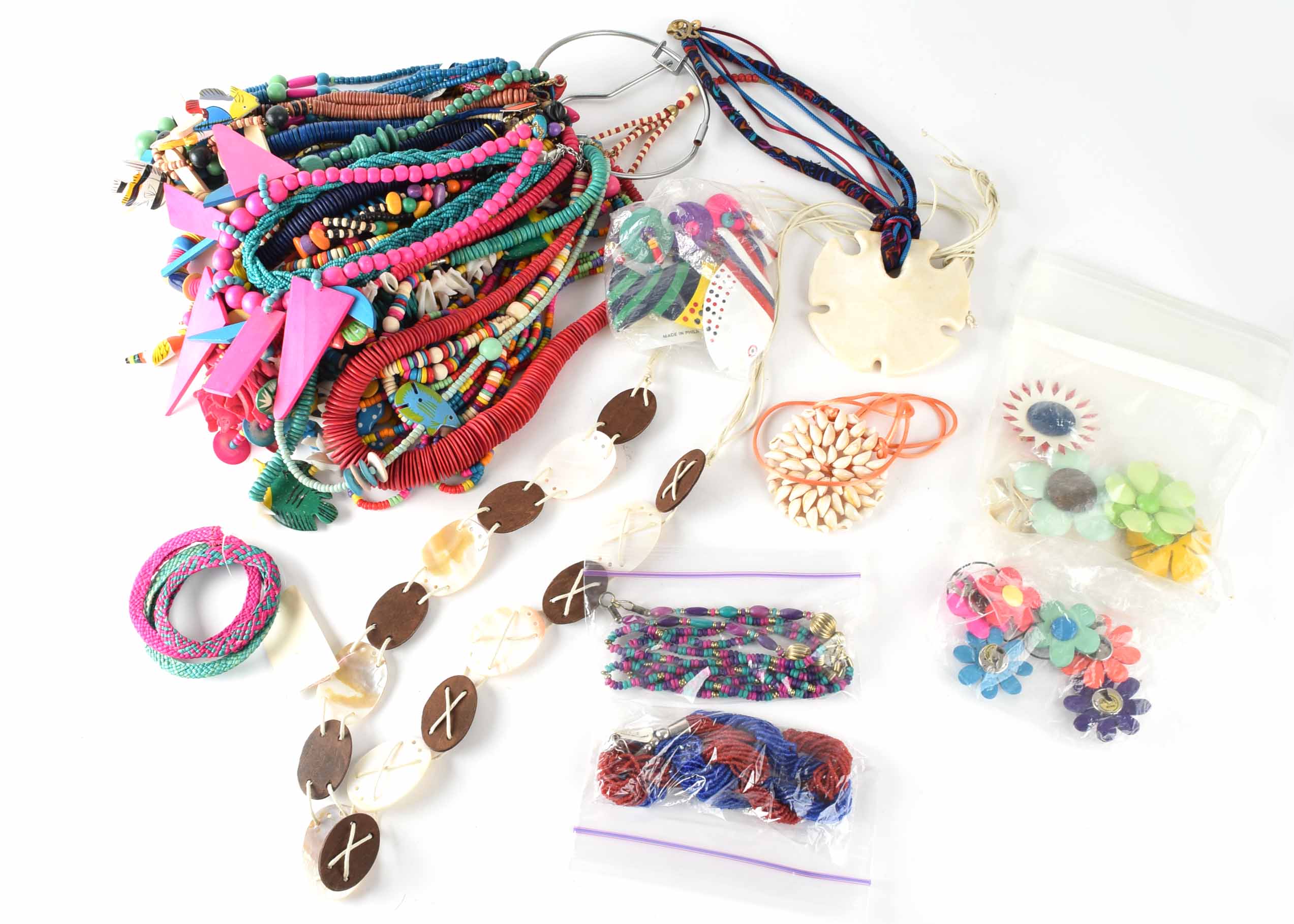 Colorful 1980's Chunky Jewelry