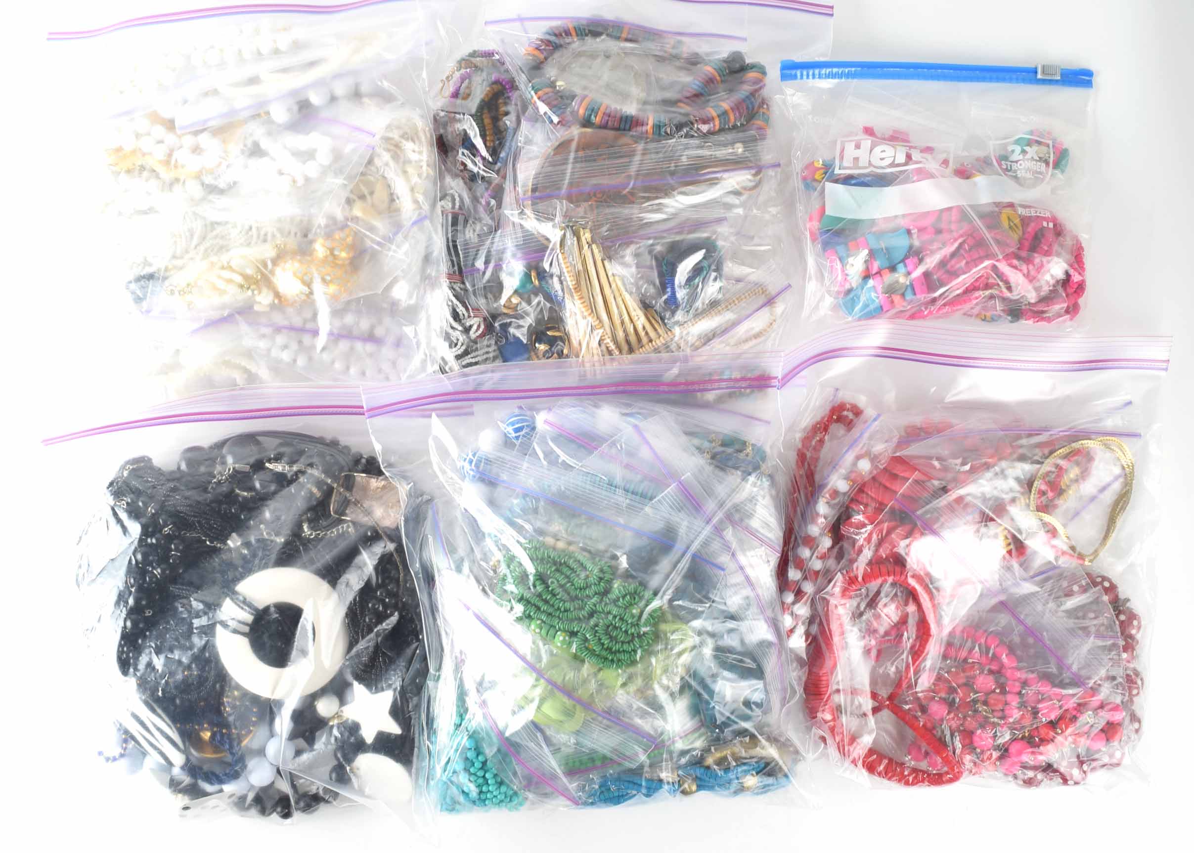 Colorful 1980's Chunky Jewelry