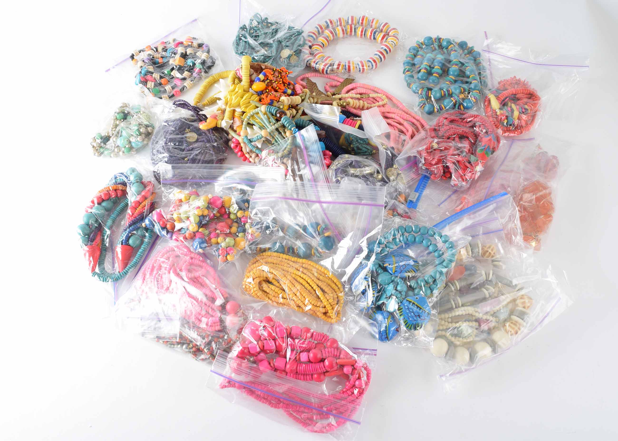 Colorful 1980's Chunky Jewelry