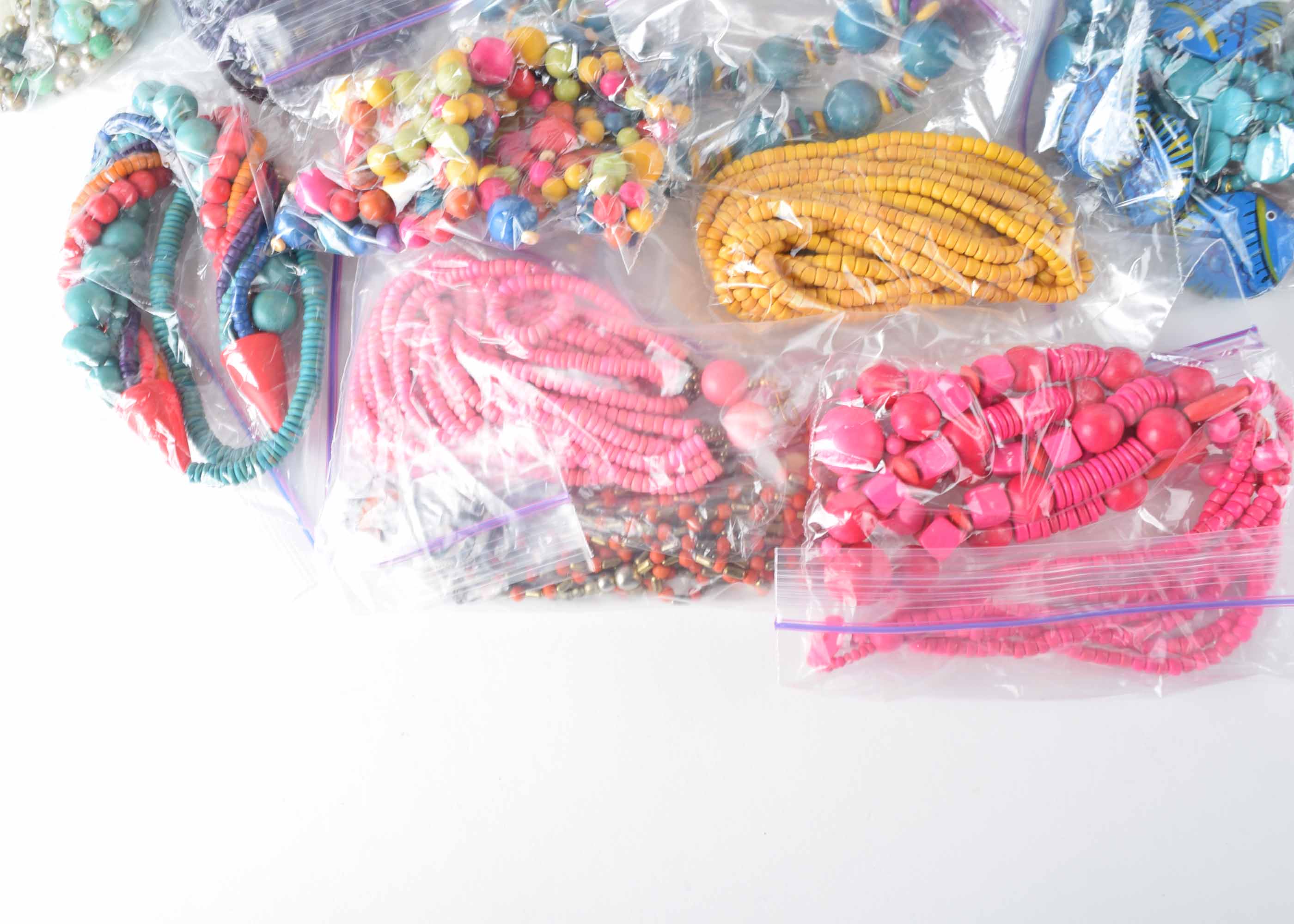 Colorful 1980's Chunky Jewelry