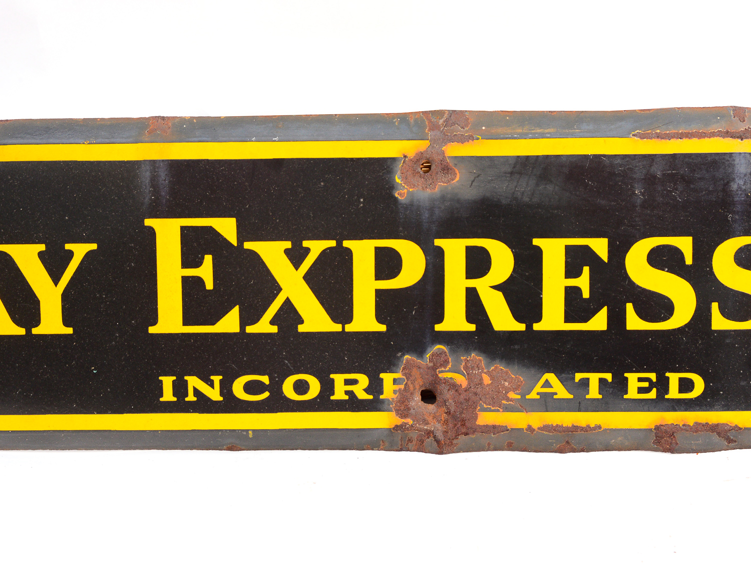 Vintage Railway Express Agency Sign