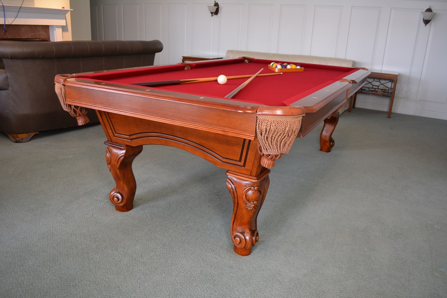 Beringer "Ambrosia" Eight Foot Billiards Table