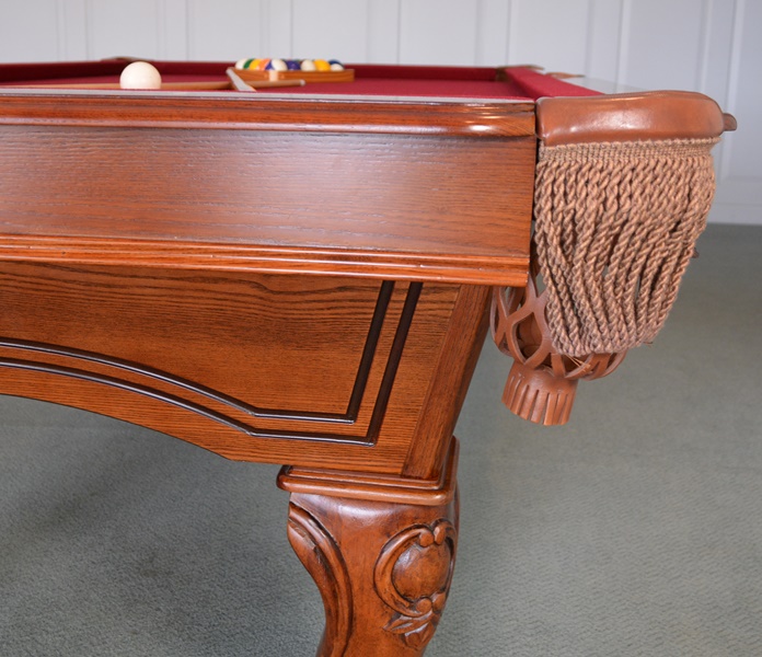Beringer "Ambrosia" Eight Foot Billiards Table