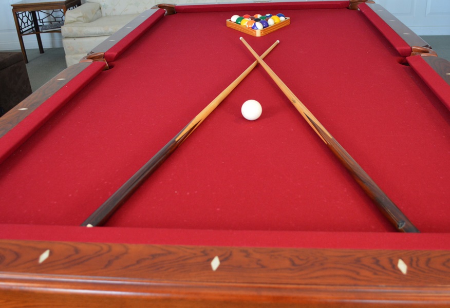 Beringer "Ambrosia" Eight Foot Billiards Table