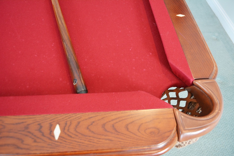 Beringer "Ambrosia" Eight Foot Billiards Table