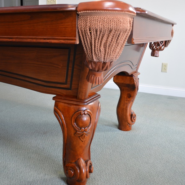 Beringer "Ambrosia" Eight Foot Billiards Table