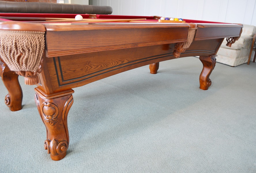 Beringer "Ambrosia" Eight Foot Billiards Table