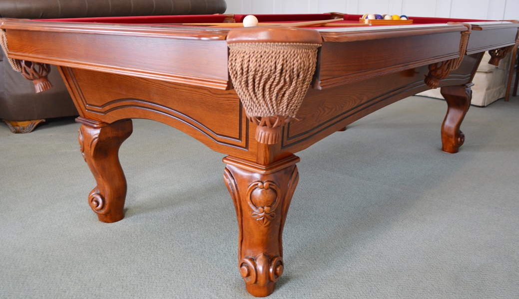 Beringer "Ambrosia" Eight Foot Billiards Table