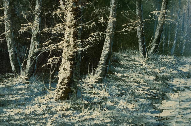 Carl Madden Oil on Canvas Landscape