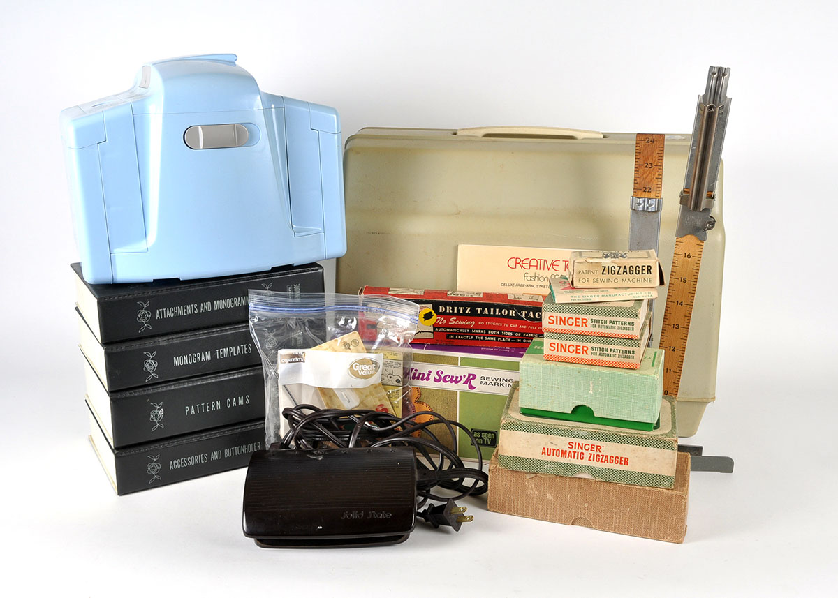 Sears Kenmore Sewing Machine Monogram and Accessory Sets