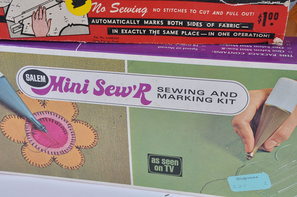 Sears Kenmore Sewing Machine Monogram and Accessory Sets