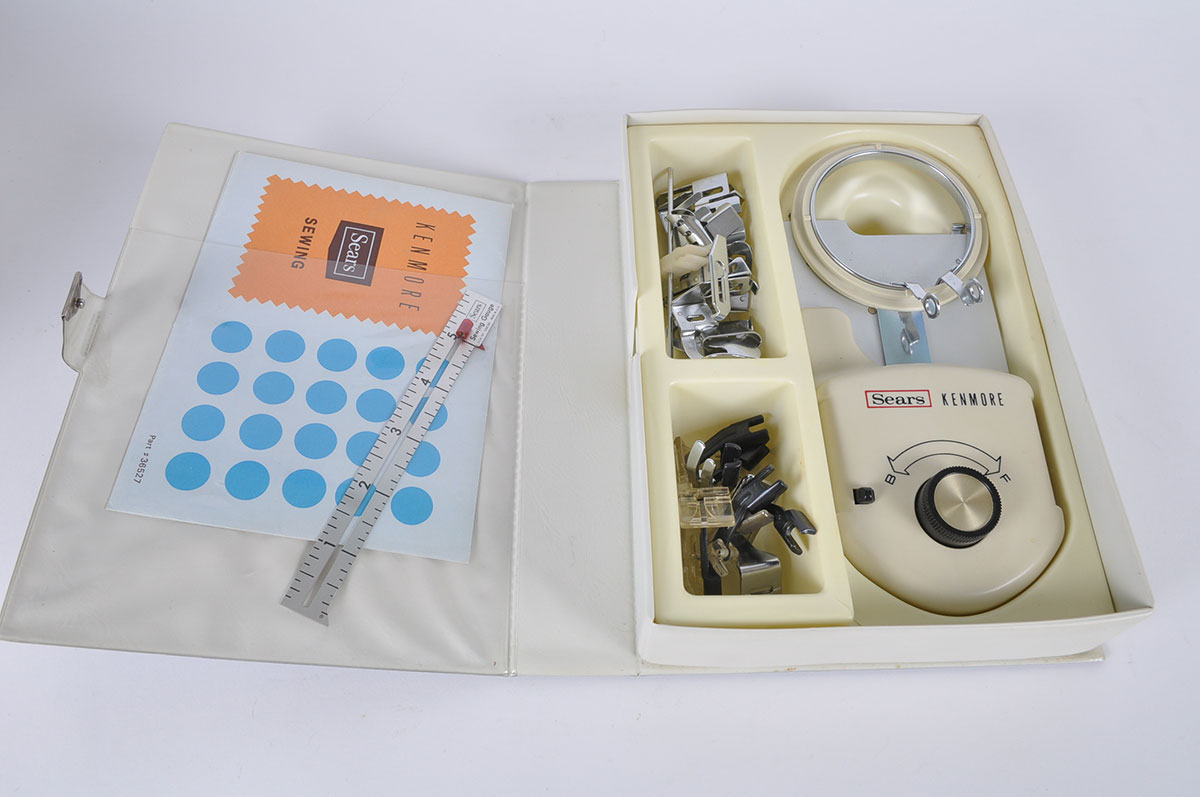 Sears Kenmore Sewing Machine Monogram and Accessory Sets
