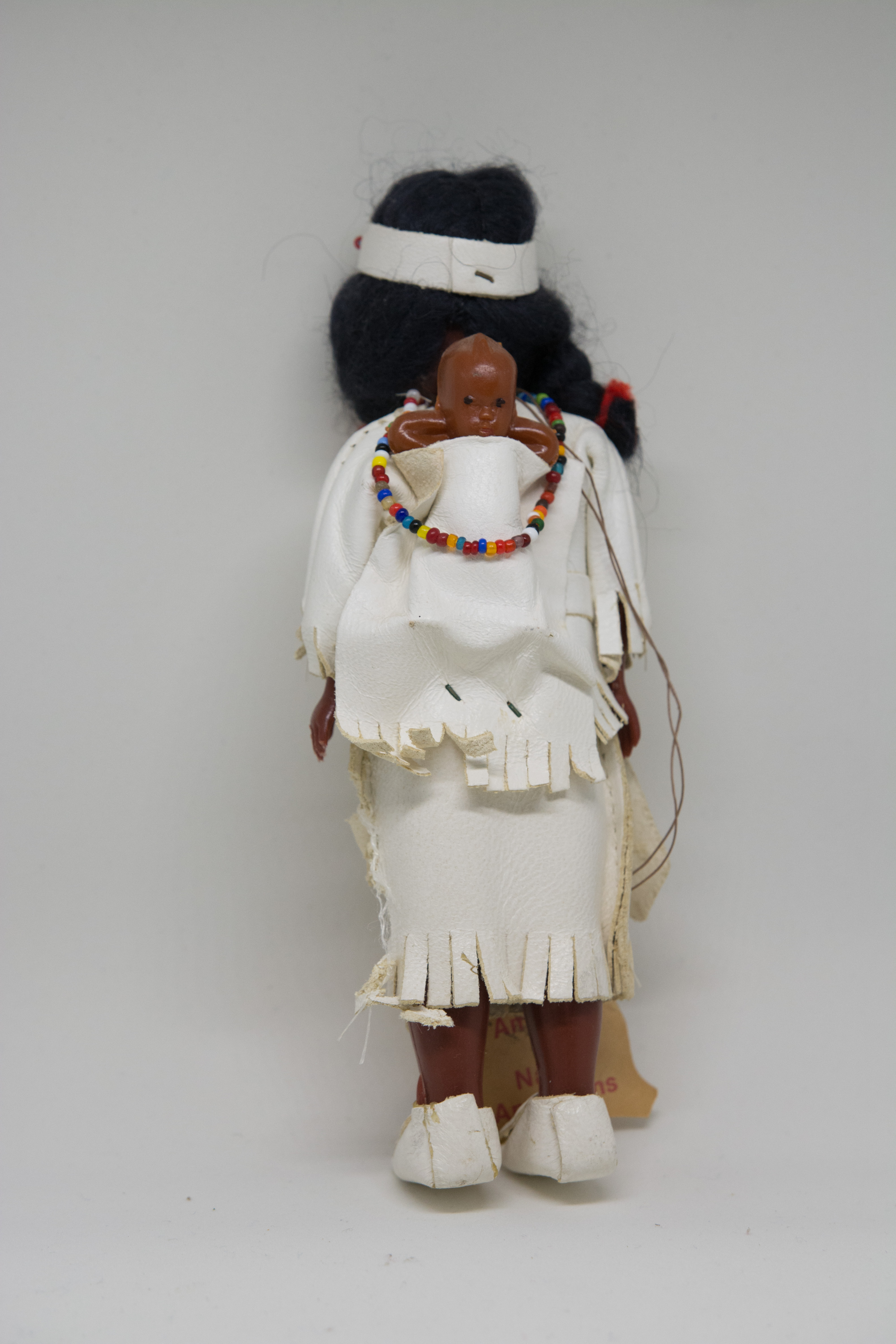 Native American Cherokee Doll with Papoose