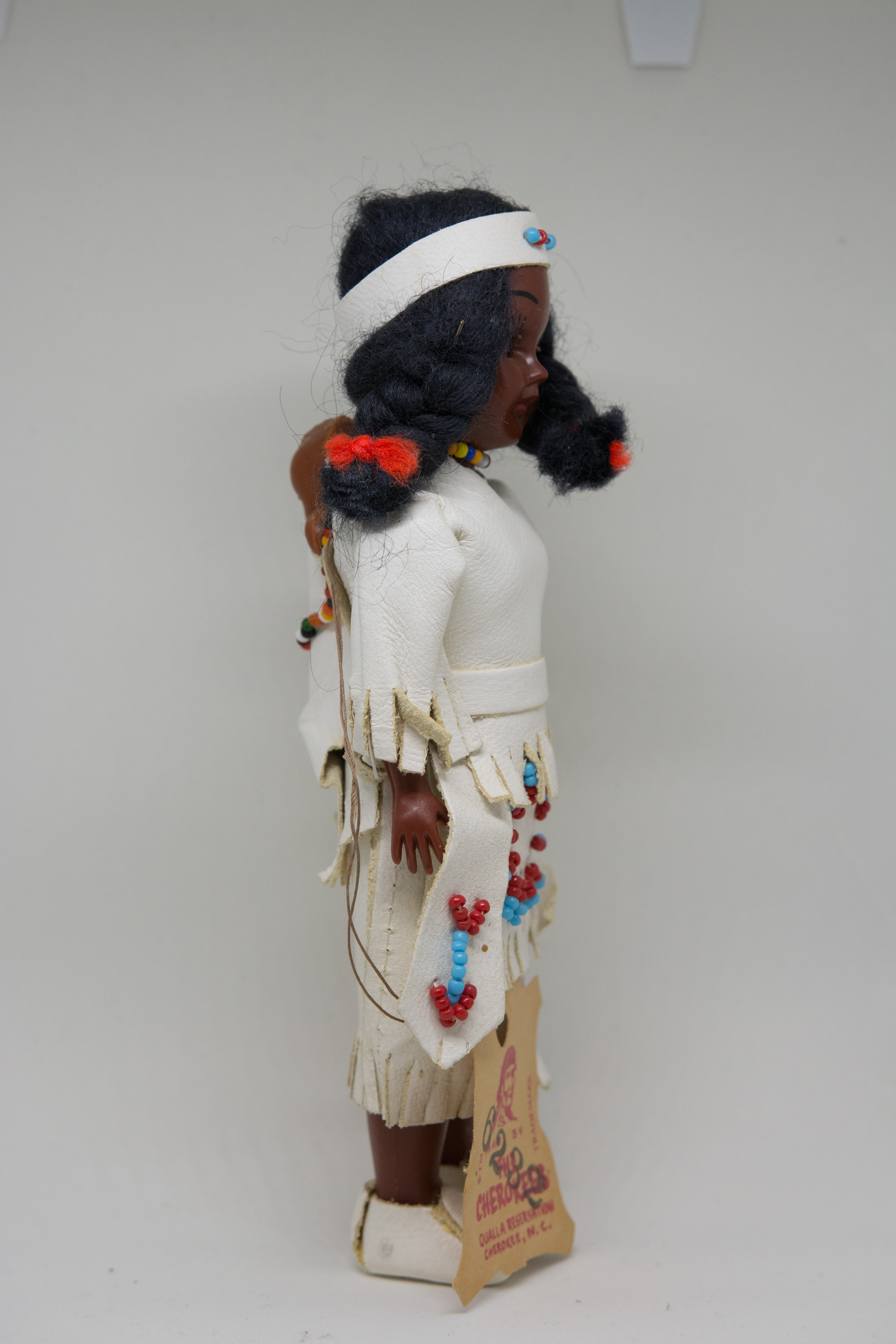 Native American Cherokee Doll with Papoose