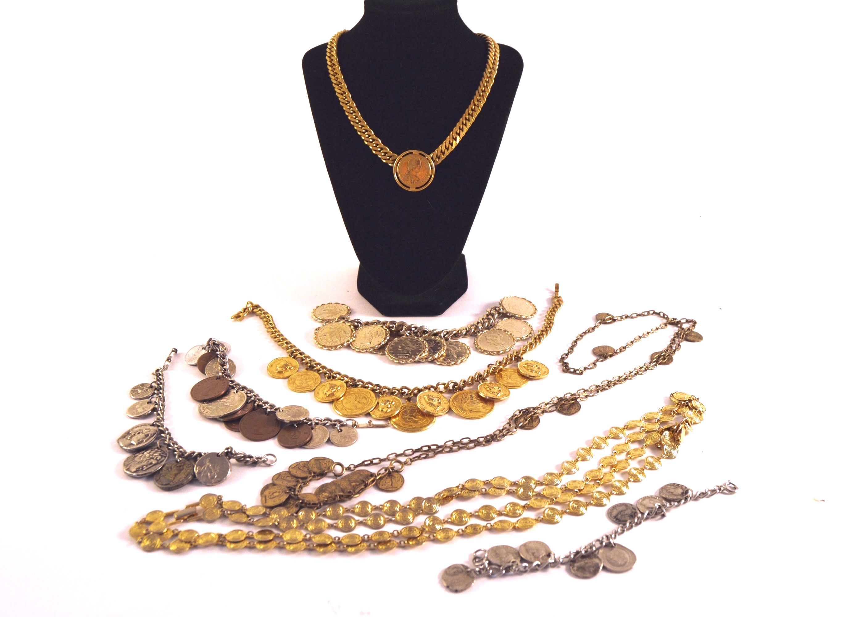 Collection of Coin Jewelry