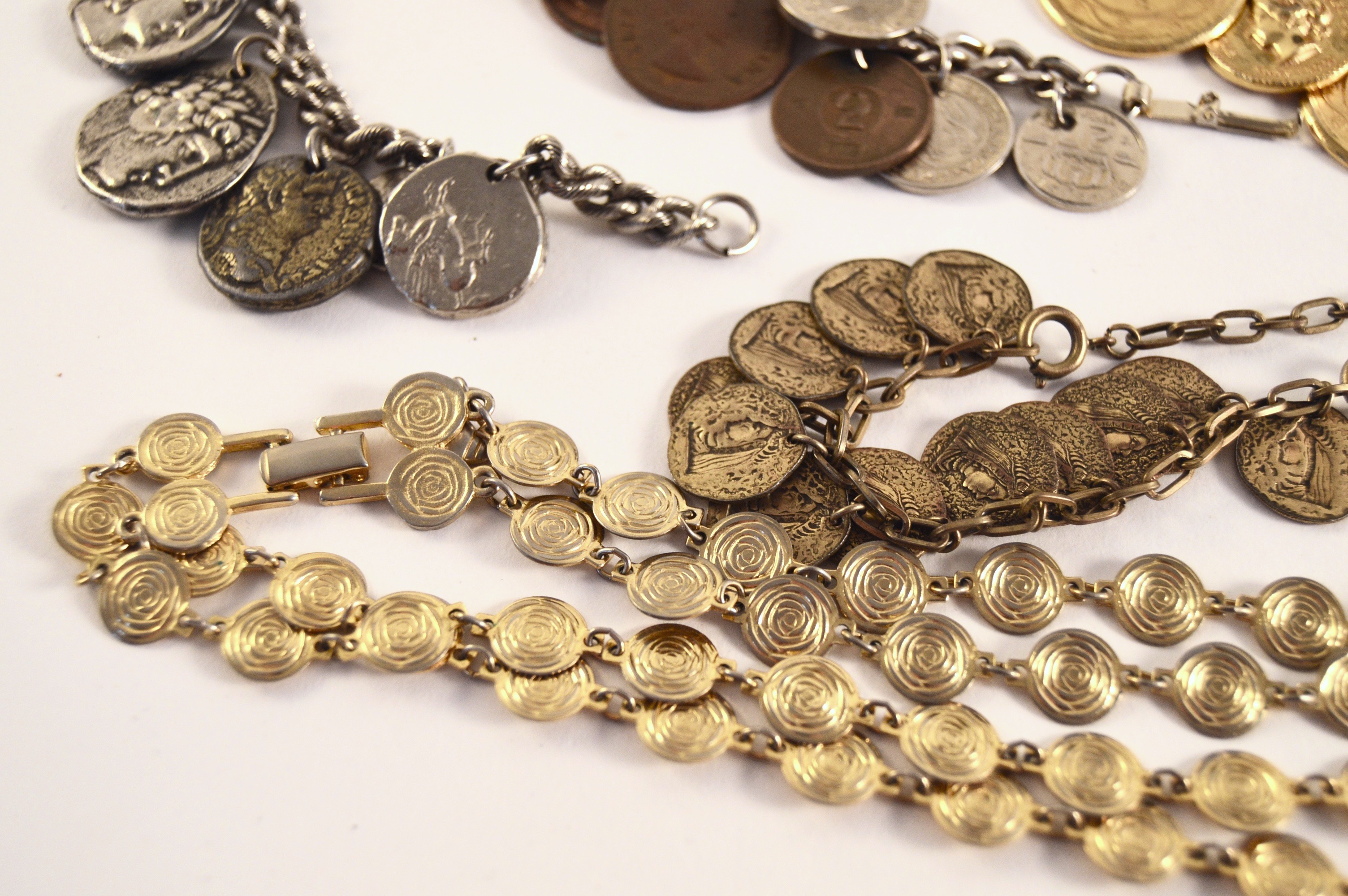 Collection of Coin Jewelry