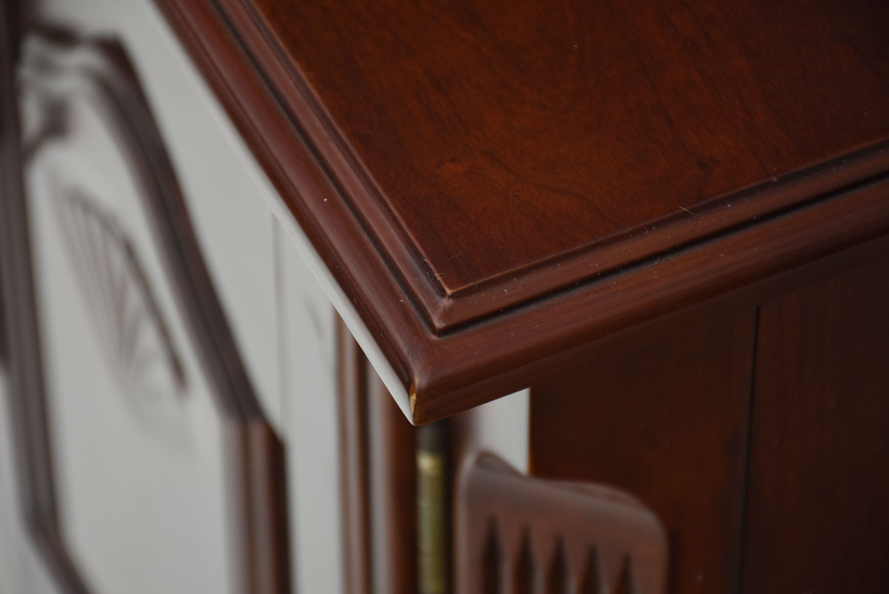 Queen Anne Style Cherry Sideboard