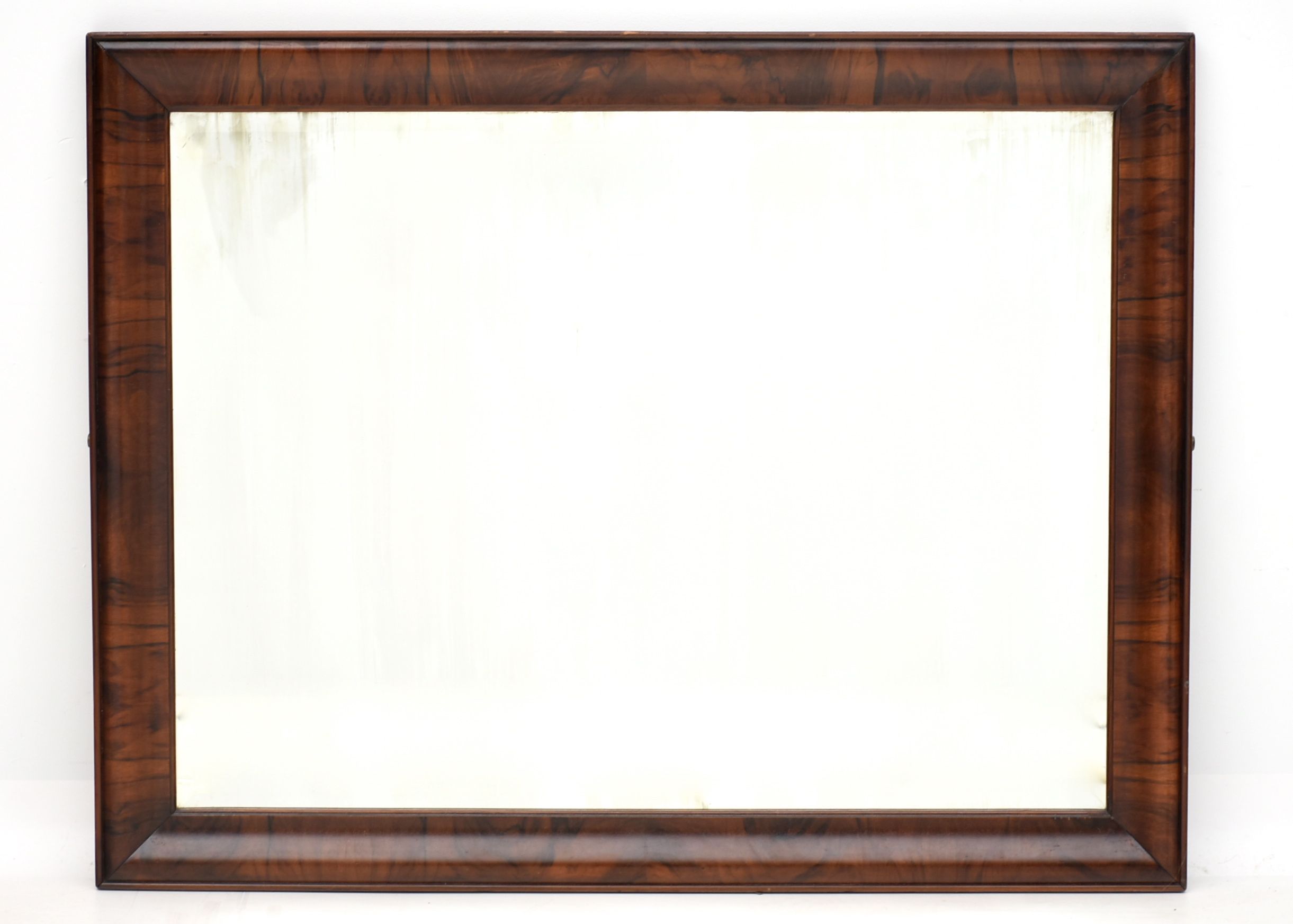 Mahogany Veneer Empire Style Mirror