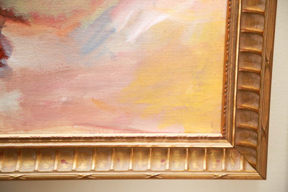 Robert O'Neal Oil on Canvas Nude Female Portrait