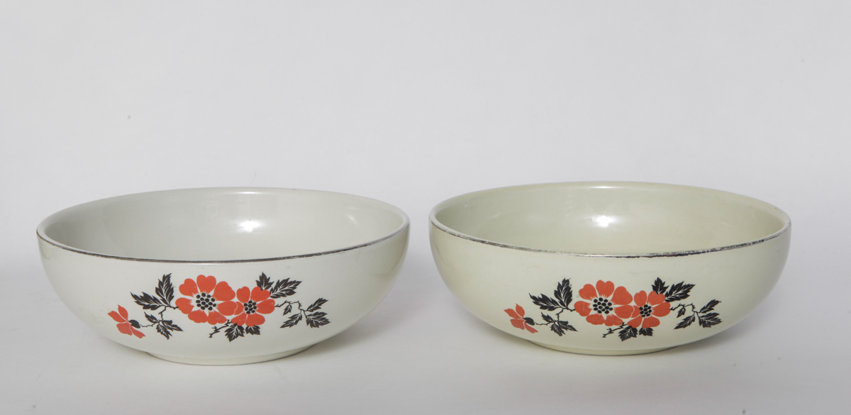 Collection of Halls "Red Poppy Radiance" Kitchen Ware