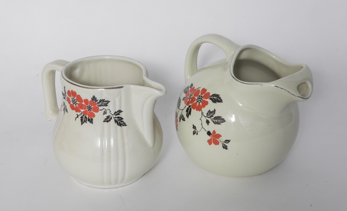 Collection of Halls "Red Poppy Radiance" Kitchen Ware