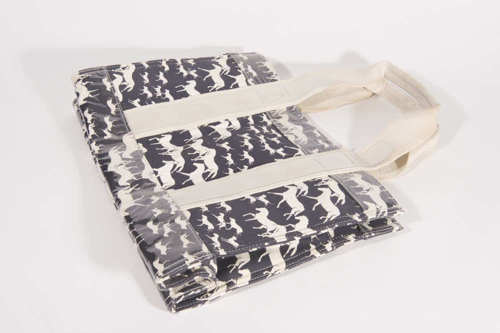 Tory Burch Equestrian Rider Wild Neverfull Canvas Tote