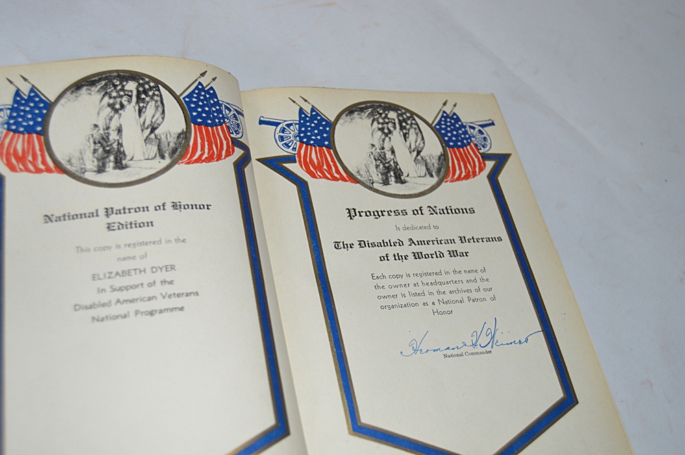 10 Volumes "Progress of Nations"