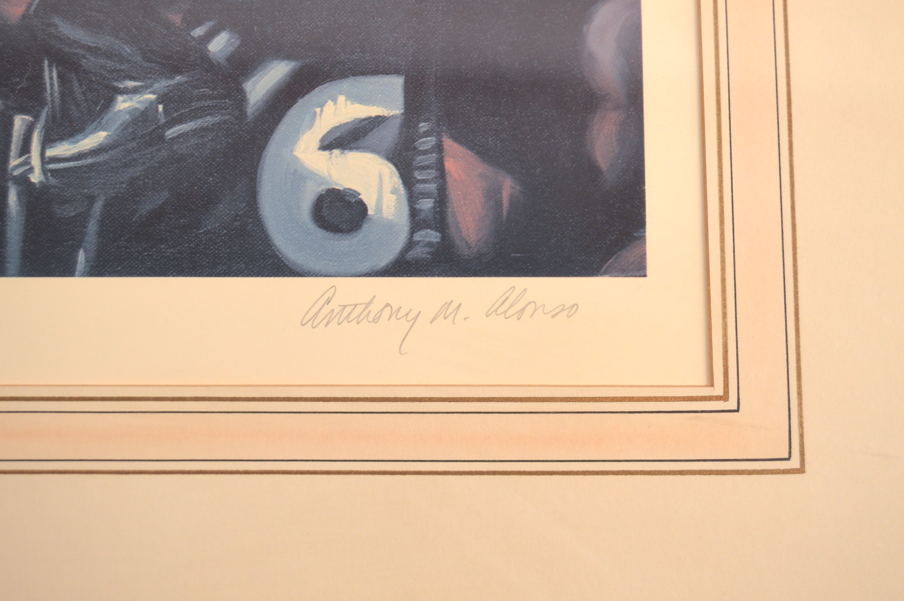 Anthony M. Alonso Limited Edition Offset Lithograph Print