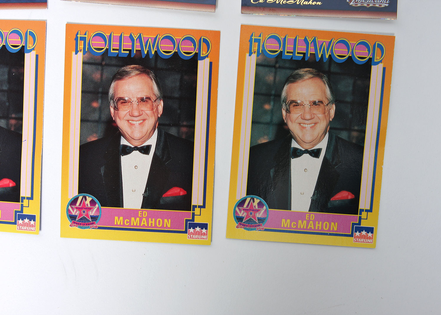 Grouping of Autographed Ed McMahon Collectors' Cards