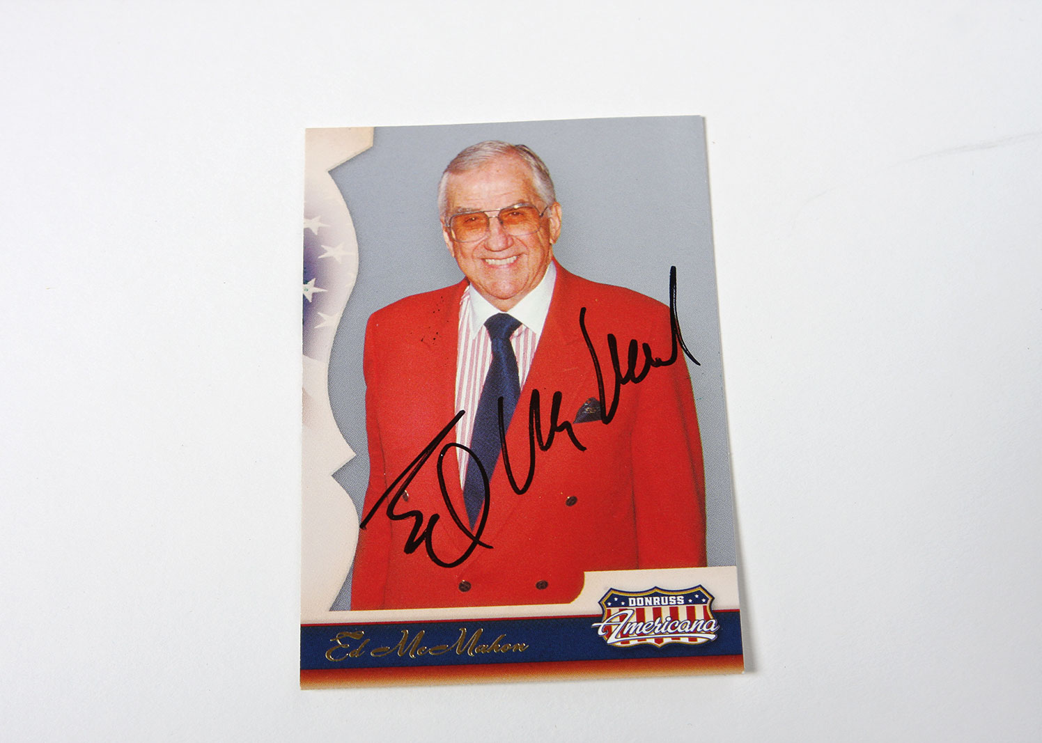 Grouping of Autographed Ed McMahon Collectors' Cards