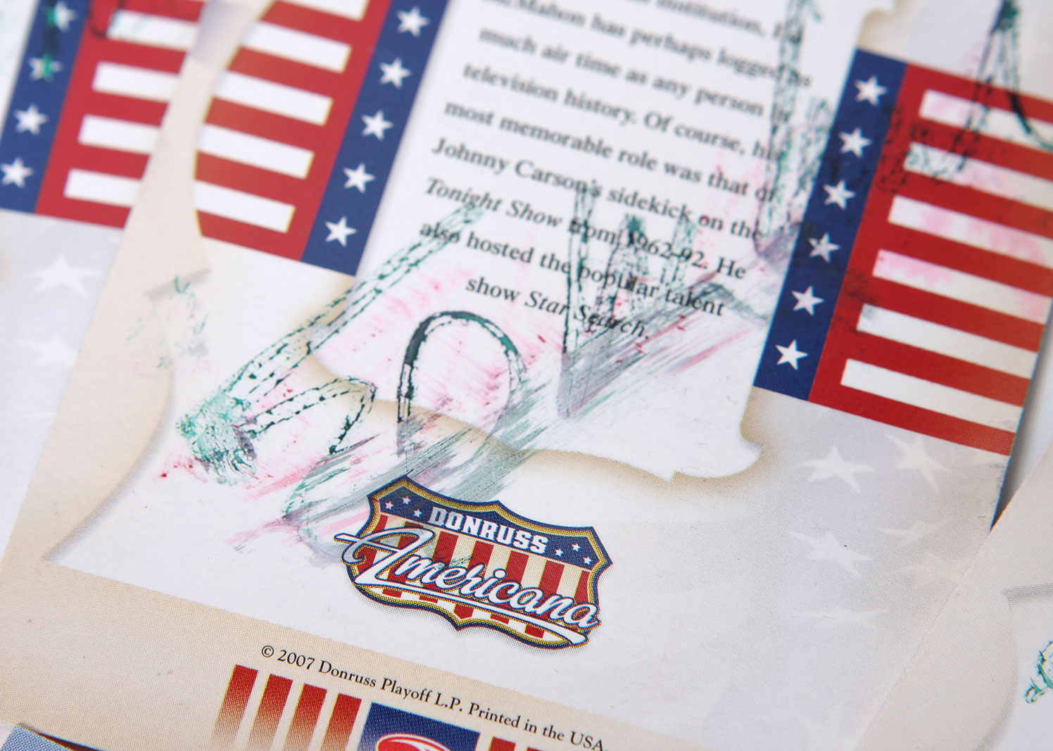 Grouping of Autographed Ed McMahon Collectors' Cards