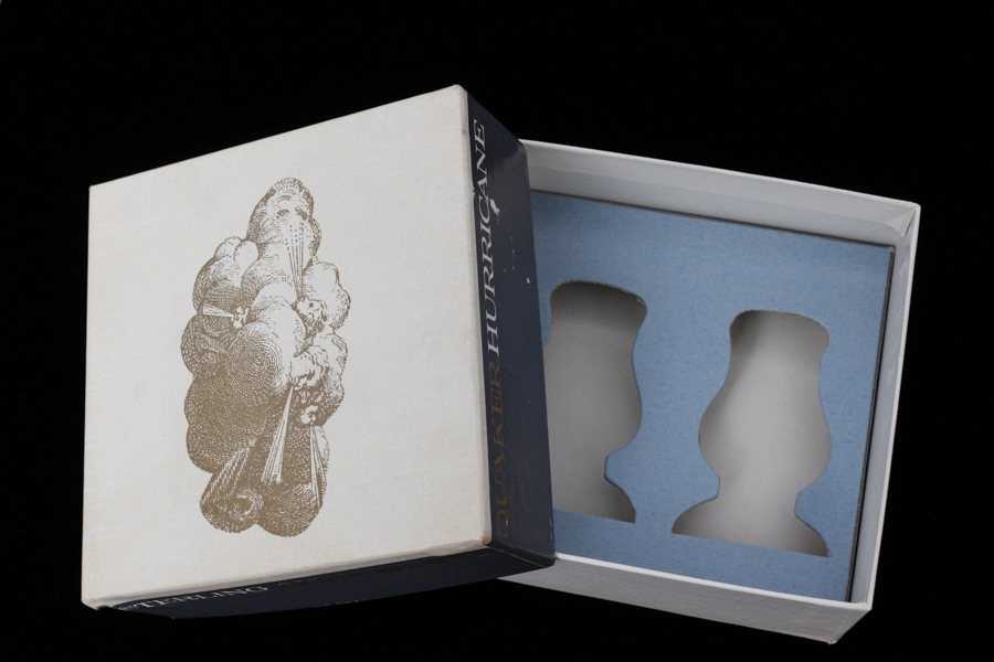 Quaker Hurricane Sterling Salt and Pepper Shakers