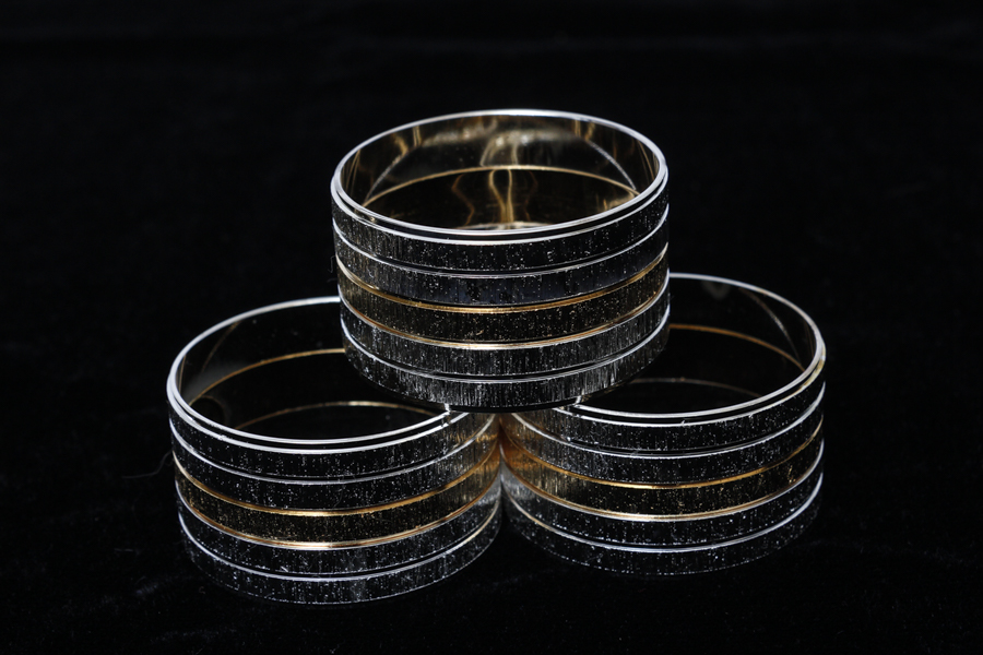 Napkin Rings and Bottle Stopper